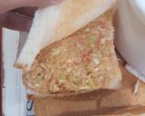 A picture of step 2 of Chicken cheese Sandwich.