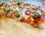 Foto del paso 6 de la receta: Pizza casera de atún y bacon