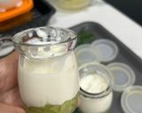 Hình bước làm 3 của món Sữa Chua Cốm