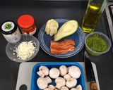 Foto del paso 1 de la receta: Champignones Pizzeros & Palta al Pesto #lacocinadeBea