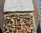 A picture of step 2 of Sardines toast#stayingathome.