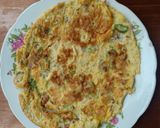Foto langkah ke 4 dari resep 🥚Telur Dadar Lombok ijo.