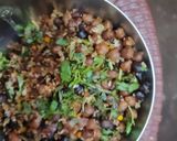 A picture of step 2 of #FM#NC Black chana sundal.