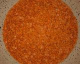 A picture of step 1 of Lentil Dal (Lentil Soup).