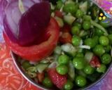 A picture of step 6 of Protein rich peas chaat.