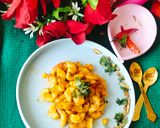 A picture of step 3 of MACARONI (Cheese Corn Macaroni pasta).