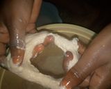 A picture of step 3 of Fankasu.