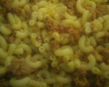 Foto del paso 3 de la receta: Pasta con carne molida de pavo y queso americano