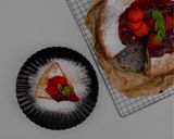 صورة لخطوة 3 من وصفة كيكة الفراوله اللذيذه |STRAWBERRY CAKE
