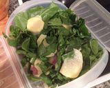 Foto del paso 2 de la receta Acelgas con patatas y bacon en estuche de vapor Lékué