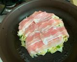 A picture of step 4 of Okonomi Yaki.