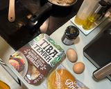 Foto del paso 1 de la receta: 🌱 Hamburguesa de tempeh con cebolla caramelizada y huevo en pan brioche 🤤