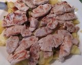 Foto del paso 4 de la receta: Patata a lo pobre con pavo
