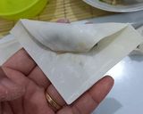 Foto langkah ke 4 dari resep 43. Kulit pangsit isi ayam dan udang.
