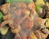 Foto del paso 4 de la receta: Arroz con conejo, costillas y setas