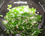 A picture of step 3 of Tiny shrimp (Jawala) spring onion.