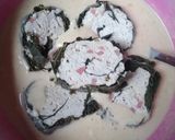 Foto langkah ke 6 dari resep ROLADE "DaSiTa" (Daun Singkong Tahu).