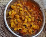 A picture of step 3 of Lobia masala sabji.