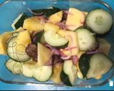 A picture of step 1 of Pineapple And Onion In Sour Plum Salad.