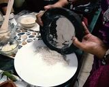 A picture of step 2 of Foxtail churma.