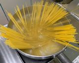 A picture of step 1 of German Sausage Creamy Pasta (No White Sauce).