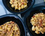 A picture of step 8 of Chickpeas Chaat.
