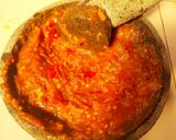 Foto langkah ke 2 dari resep Sambel terong teri pedas.