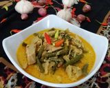 Foto langkah ke 6 dari resep Lodeh Nangka Muda Kacang Panjang.