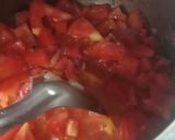 A picture of step 3 of Lima beans curry.