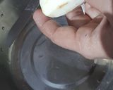 A picture of step 1 of Spicy Taro French Fries.