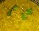 A picture of step 9 of Moong Dal.