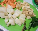Foto langkah ke 1 dari resep Kolak Pisang, Ubi dan Singkong Gula Aren.
