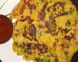 A picture of step 4 of Green peas Bharbhara.