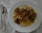 Foto del paso 9 de la receta: Spaghetti con almendras y champiñones