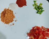 चिल्ली पास्ता (Chilli Pasta recipe in Hindi) रेसिपी चरण 3 फोटो