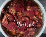 A picture of step 5 of Musakhan or Palestinian Sumac Chicken with Caramelized Onions.