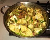 Foto del paso 5 de la receta: Salmón al horno con guiso de berenjenas y zucchini