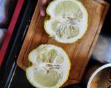 A picture of step 1 of Sour orange pickle (limbu lonche).