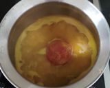 A picture of step 1 of South Indian lunch.