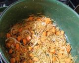 A picture of step 1 of Fideo Soup with Carrots.