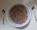 A picture of step 3 of Healthy almonds chura.
