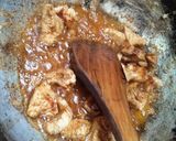 A picture of step 3 of Spicy chicken macroni.