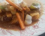 Foto del paso 5 de la receta: Filete de marlin en adobo con verduras