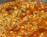 A picture of step 4 of Dhabaa style qeema.