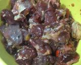 Hình bước làm 1 của món Bò Kho Chuối Sáp