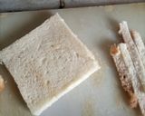 A picture of step 2 of Bread Omelette.