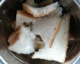 A picture of step 1 of Creamy Rosy Bread Modak.