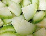 Hình bước làm 3 của món Canh Bí Xanh Nấu Đuôi Heo