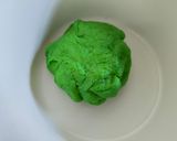 Foto langkah ke 3 dari resep Roti Sobek Pandan Kukus.
