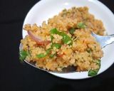 A picture of step 2 of Cous cous.